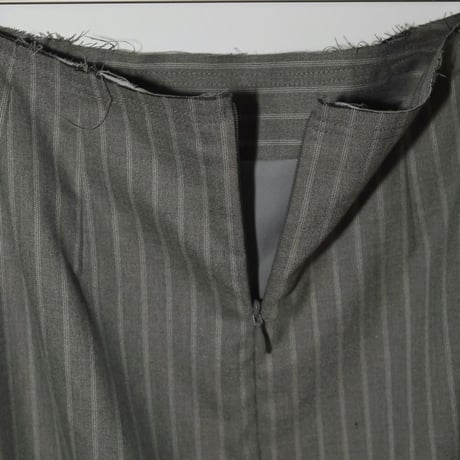 【anuke】Cutoff Pencil Skirt　※納期4月上旬〜5月上旬