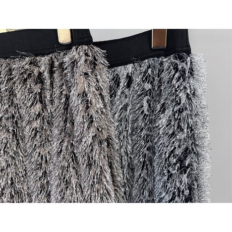 【MARGAUX VINTAGE】ふさふさIラインスカート