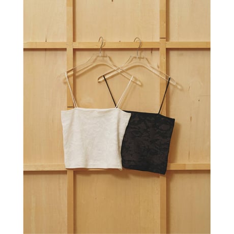 【TODAYFUL】Jacquard Knit Camisole　※納期7月上旬～8月上旬