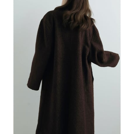 【anuke】Double Tweed Coat※11月上～12月上