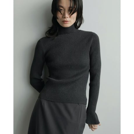 【anuke】Slit Turtle Knit※11月上～12月上