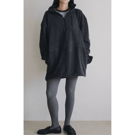 【anuke】Border Loose Long T-shirts　※納期8月下旬～9月下旬