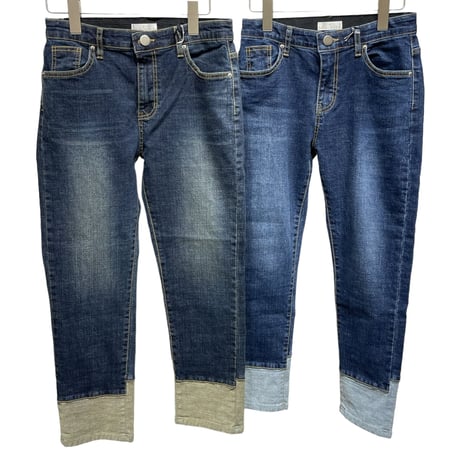 【INDIMARK】ボーイフレンドデニム　ベーシックブルー　WJ072