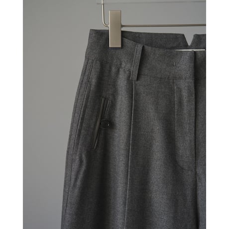 【anuke】Wool Tuck Pants※12月上～1月上