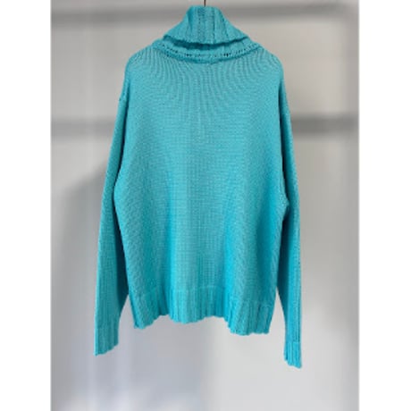 【MARGAUX VINTAGE】ローゲージタートルニット