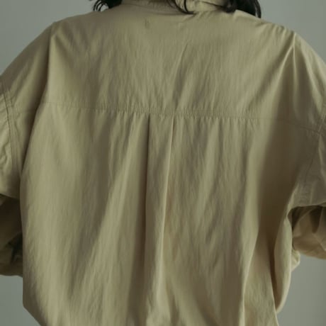 【anuke】 Chambray Over Shirts　※納期2月中旬〜3月中旬