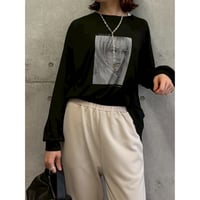 【ROSIEE】メガネ女子プリントTシャツ