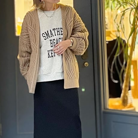 【タシケント】3G Loose volume cardigan