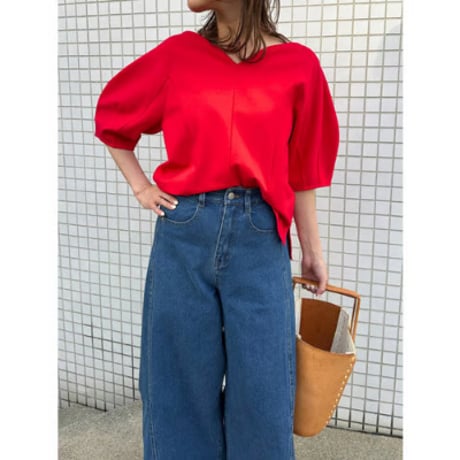 【Mewl】ﾊｰﾄｶｯﾄﾎﾟﾝﾁTOPS