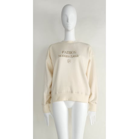 【Boutique Ordinary】2-Way Brushed-back Sweatshirt