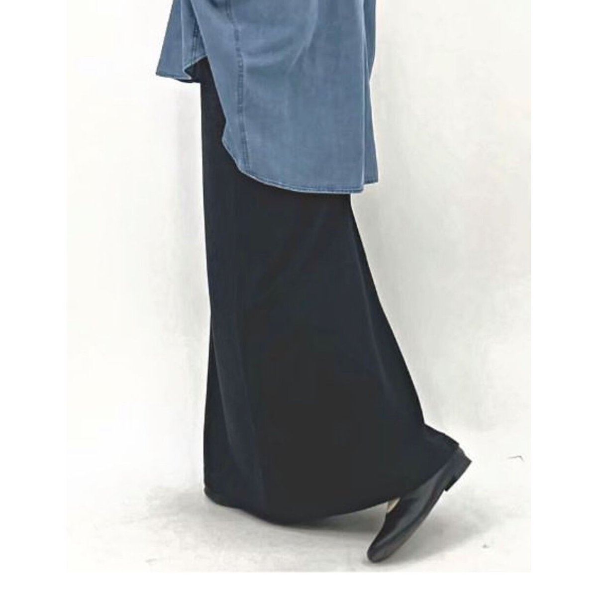 新品　　cafune double knit skirt boucle double knit skirt | cafune