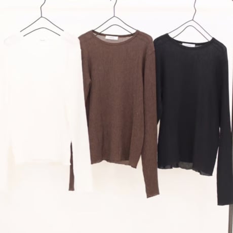 【LE MELANGE】ボートネックPO