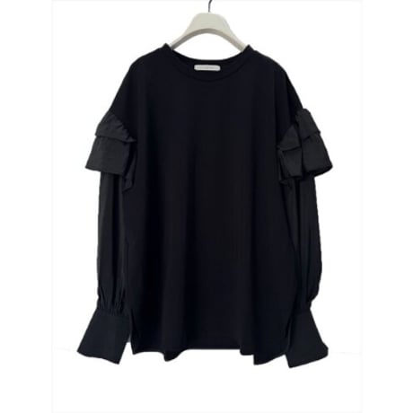 【CHIGNON】ﾎﾟﾝﾁ布帛ﾄﾞｯｷﾝｸﾞBL　納期：12月上旬～1月上旬
