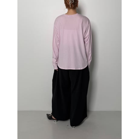 【CHIGNON】LAUNDRY発泡ﾛｺﾞTee　納期：11月中旬～12月中旬