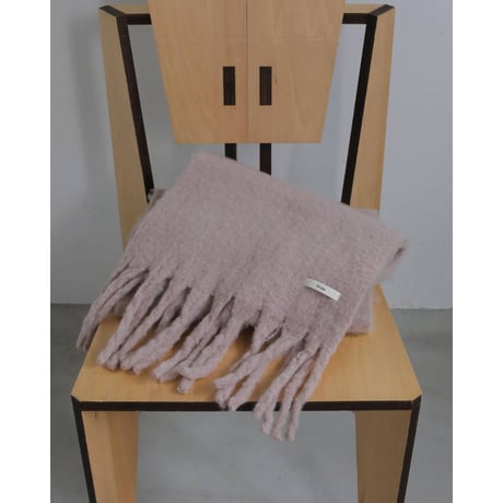 【anuke】Soft Fringe Stole　※納期11月上旬～12月上旬