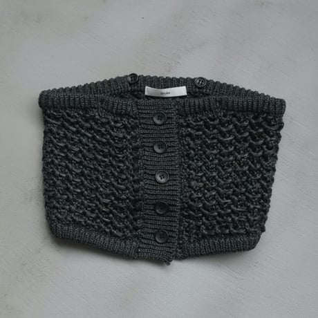 【anuke】2way Knit Bustier　※納期2月中旬〜3月中旬