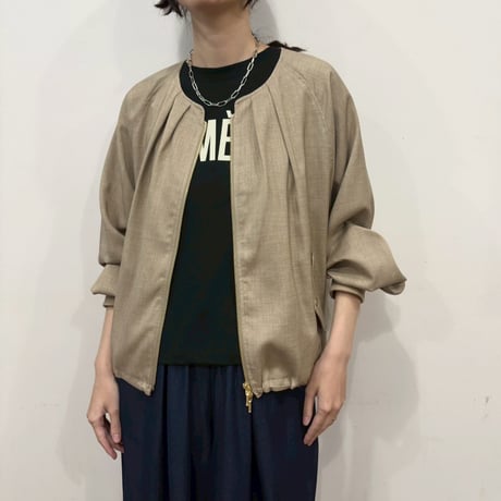 【siro de labonte】tuck collar jacket
