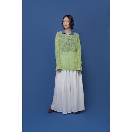 【CYAN tokyo】ネップメッシュニットTOPS