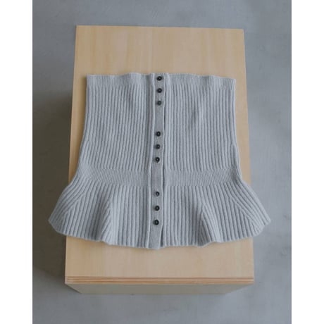 【anuke】Wool 2way Bustier　※納期11月中旬～12月中旬