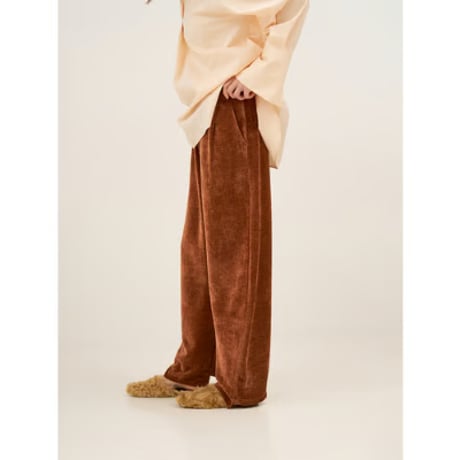 【YENN】MOLE TWILL CURVED PT