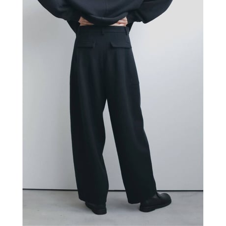 【anuke】Wool Cocoon Pants
