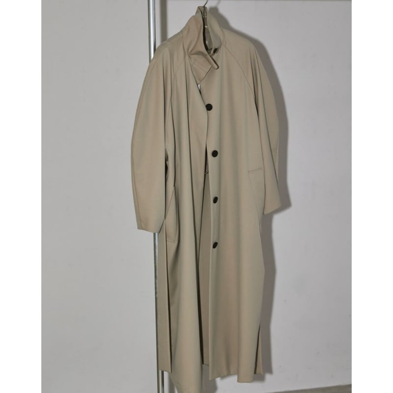 Standcollar Trench Coat | selectshop kusukusu