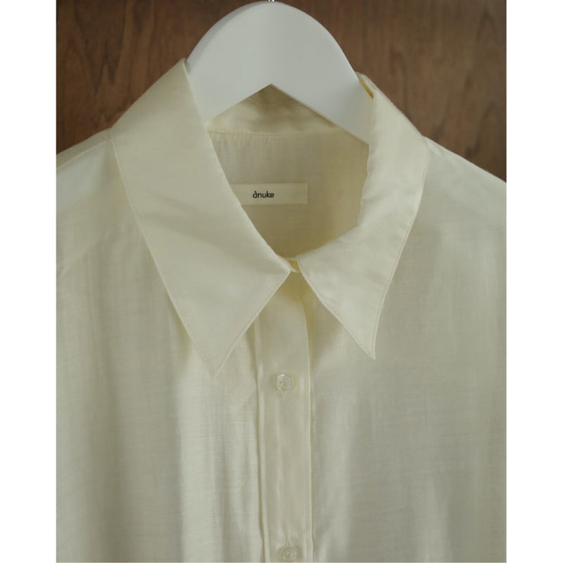 ànuke】Sheer Satin Shirts | selectshop kusukusu