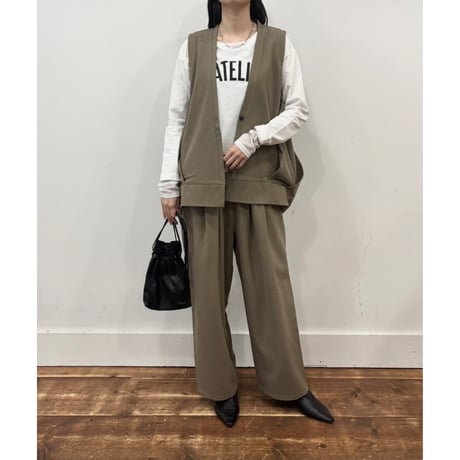 【siro de labonte】cocoon vest