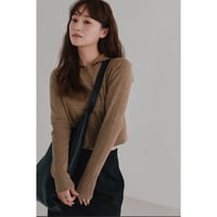 【Hella】2way knit pullover ※納期10上〜11上