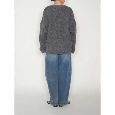 【YENN】CABLE PATTERN KNIT PO