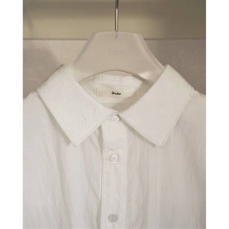 【anuke】Sheer Compact Shirts　納期：7月上旬～8月上旬