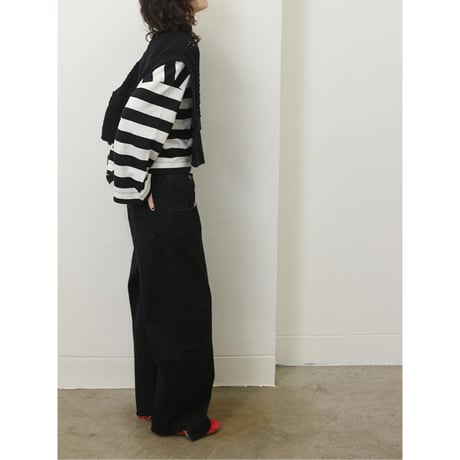 【YENN】HAND KNIT CAPE