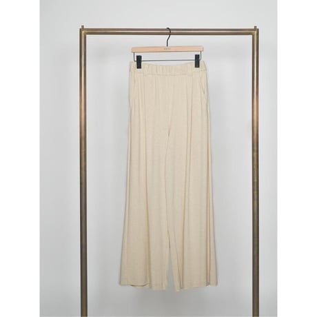 【YENN】BRUSHED JERSEY WIDE PT