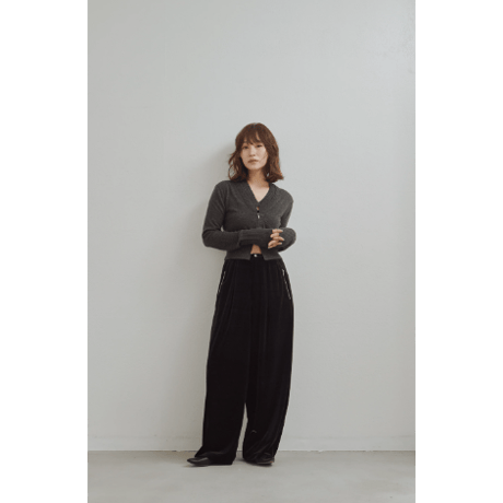 【Hella】Velour Cocoon Pants　※納期10月中旬～11月中旬