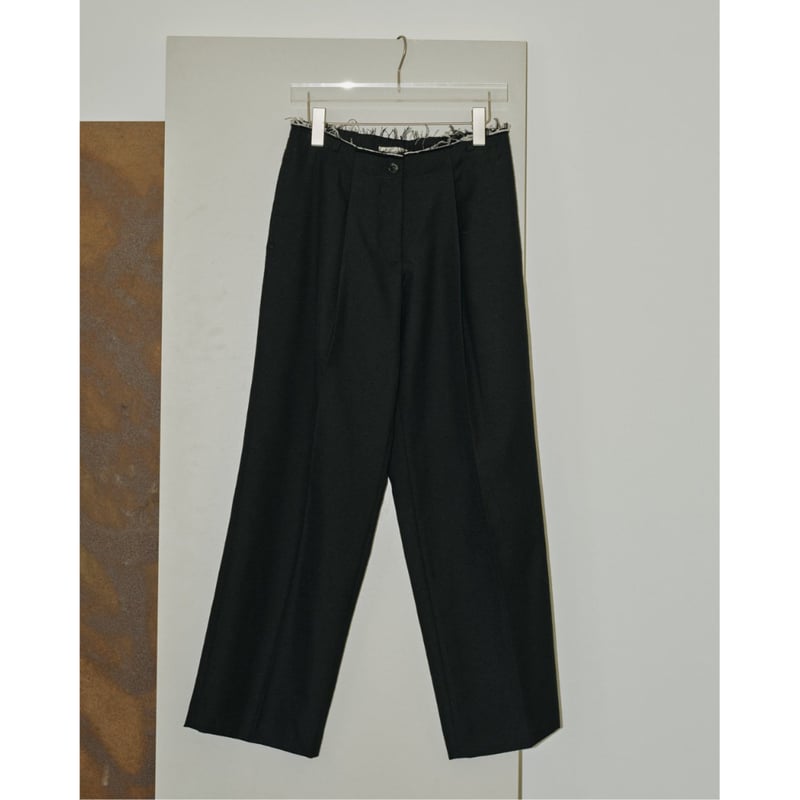 TODAYFUL】Lowwaist Wool Trousers 10月中旬~11月上旬頃 発