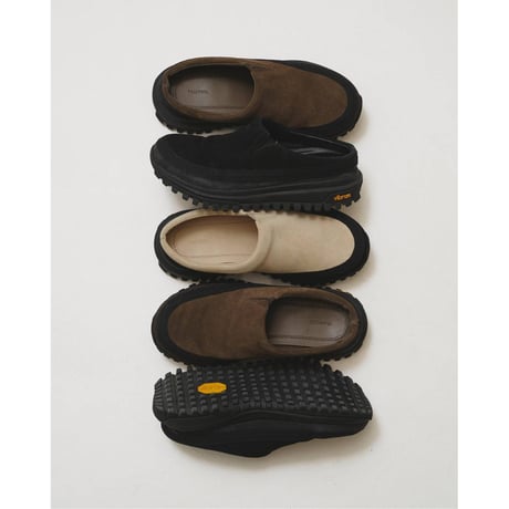 【TODAYFUL】Vibramsole Leather Sabot　※納期7月上旬～8月上旬