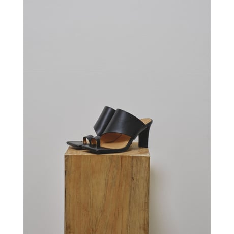 【TODAYFUL】Square Leather Sandals  ※納期4/中～5/中