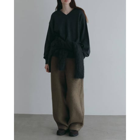 【anuke】Brushed Knit Jacket　※納期11月中旬～12月中旬