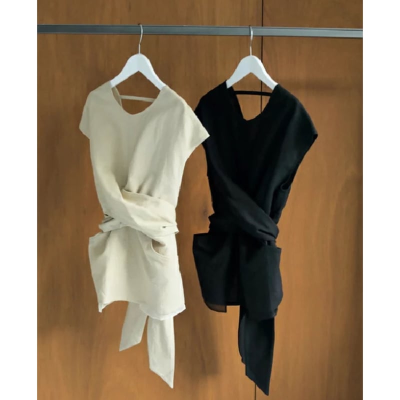 anuke リネンカシュクールトップスLinen Cachecoeur Tops anuke アンヌーク Linen Cachecoeur Tops - メルカリ