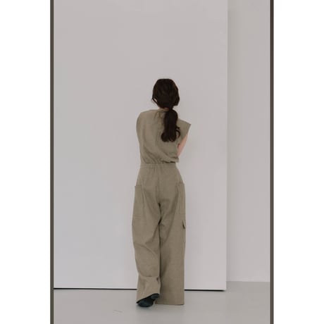【Halla】cachecoeur jumpsuit※納期8下～9下