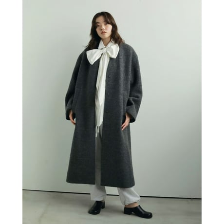 【anuke】Volume Ribbon Shirts※11月上～12月上