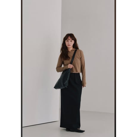 【Hella】melange tight skirt※納期10上〜11上