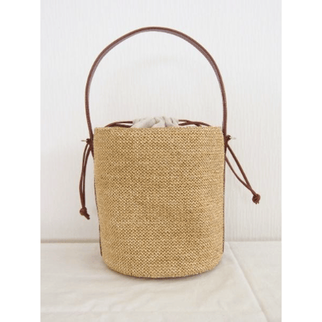 【Boutique Ordinary】Leather Combo Basket Pouch