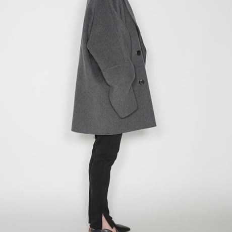 【YENN】DOUBLE-FACE PEACOAT