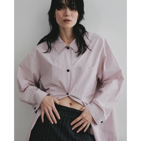 【anuke】Over Pocket Shirts