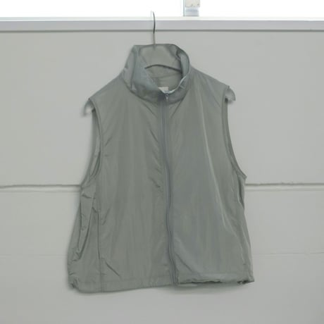 【anuke】Nylon Sleeveless Blouson　※納期3月下旬〜4月下旬