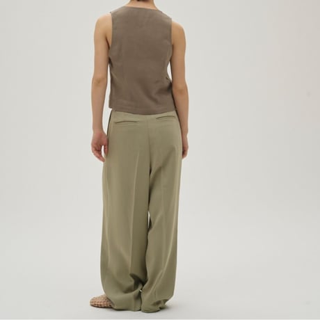 【TODAYFUL】Tuck Wide Trousers　※納期 3月中旬〜4月中旬