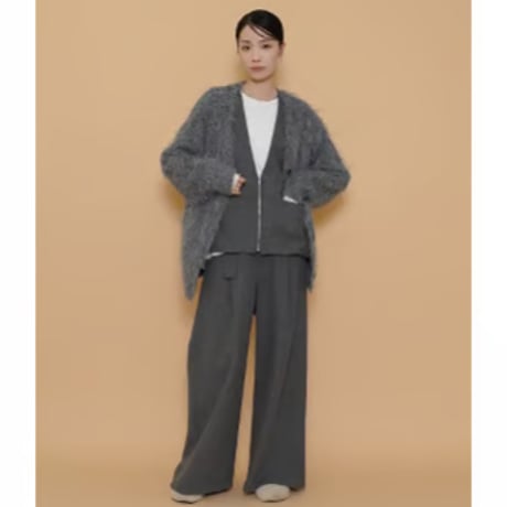 【CYAN TOKYO】ロングシャギーカーデ