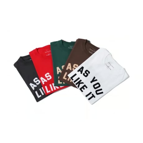 【Sea'ds Mara 】　「AS YOU LIKE IT」T-SHIRT