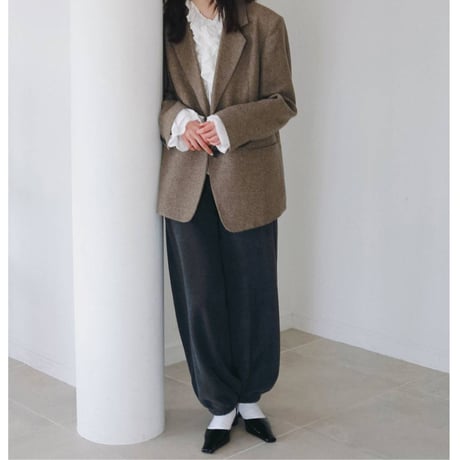 【anuke】Fleece Rough Pants